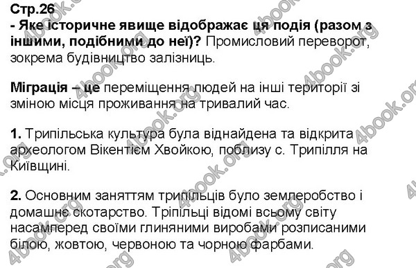 Відповіді Історія України Зошит 5 клас Пометун. ГДЗ