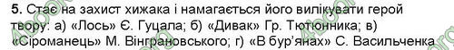 ГДЗ Українська література 5 клас Коваленко