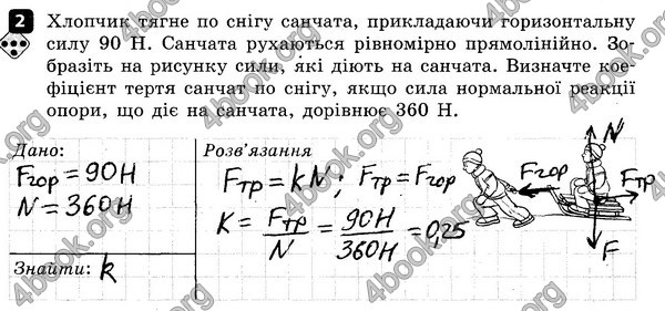 ГДЗ Зошит контроль Фізика 7 клас Божинова. Решебник