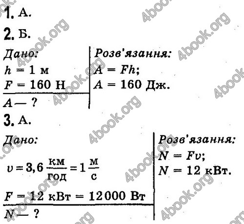 ГДЗ (Ответы, решебник) Фізика 7 клас Сиротюк 2015