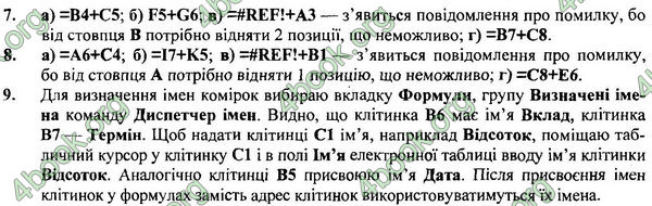 ГДЗ Інформатика 7 клас Ривкінд 2015. Відповіді