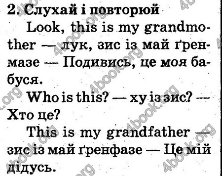 ГДЗ Англійська мова 2 клас Карп’юк