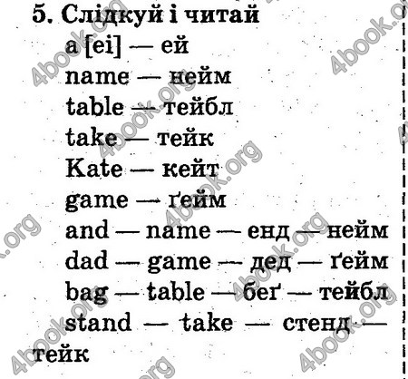 ГДЗ Англійська мова 2 клас Карп’юк