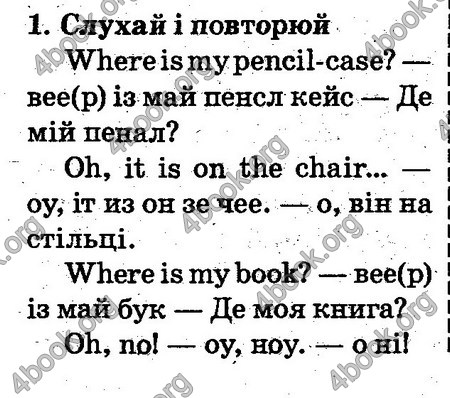 ГДЗ Англійська мова 2 клас Карп’юк