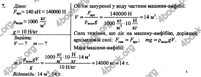 Відповіді Фізика 7 клас Бар’яхтар 2020 (2015)