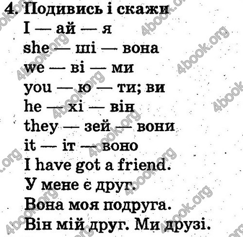 Відповіді Англійська мова 2 клас Несвіт. ГДЗ