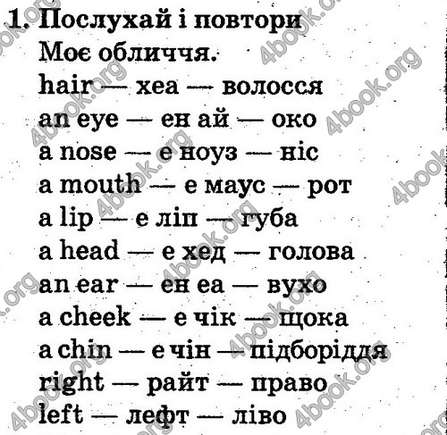 Відповіді Англійська мова 2 клас Несвіт. ГДЗ