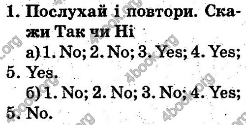 Відповіді Англійська мова 2 клас Несвіт. ГДЗ