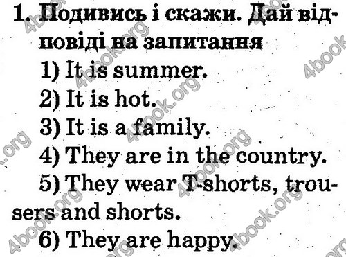 Відповіді Англійська мова 2 клас Несвіт. ГДЗ