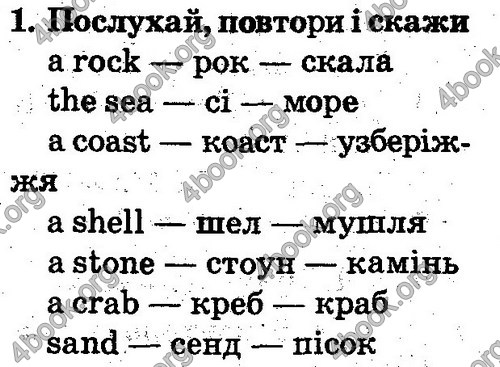 Відповіді Англійська мова 2 клас Несвіт. ГДЗ