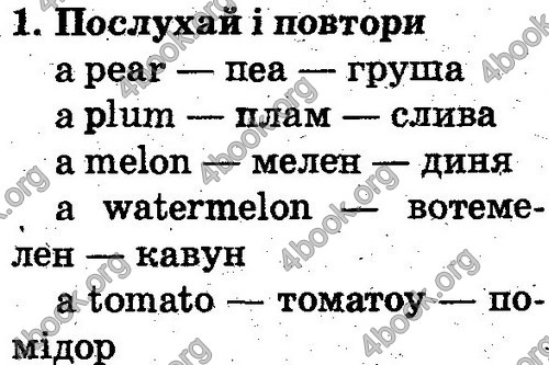 Відповіді Англійська мова 2 клас Несвіт. ГДЗ