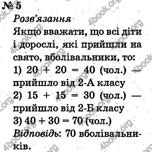 ГДЗ Математика 2 клас Рівкінд