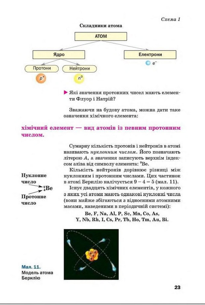 Підручник Хімія 8 клас Попель 2016