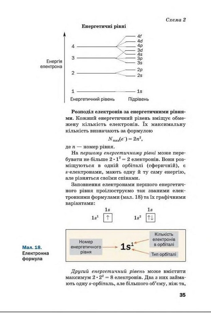 Підручник Хімія 8 клас Попель 2016