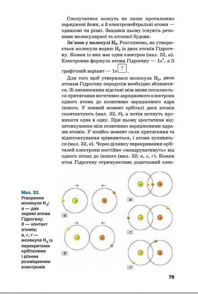 Підручник Хімія 8 клас Попель 2016