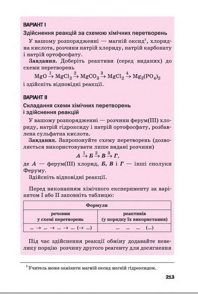 Підручник Хімія 8 клас Попель 2016
