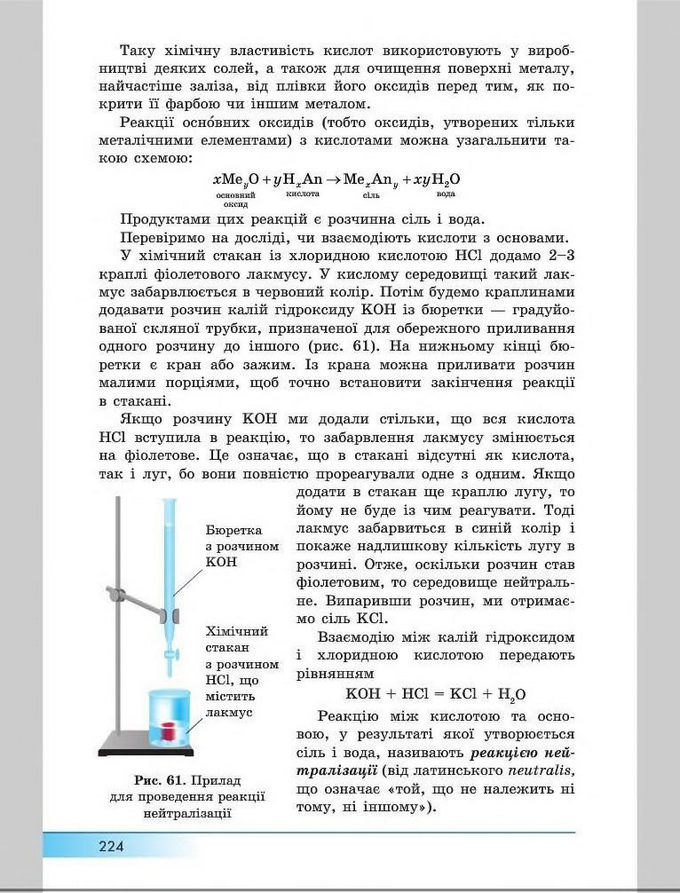 Підручник Хімія 8 клас Бутенко 2016