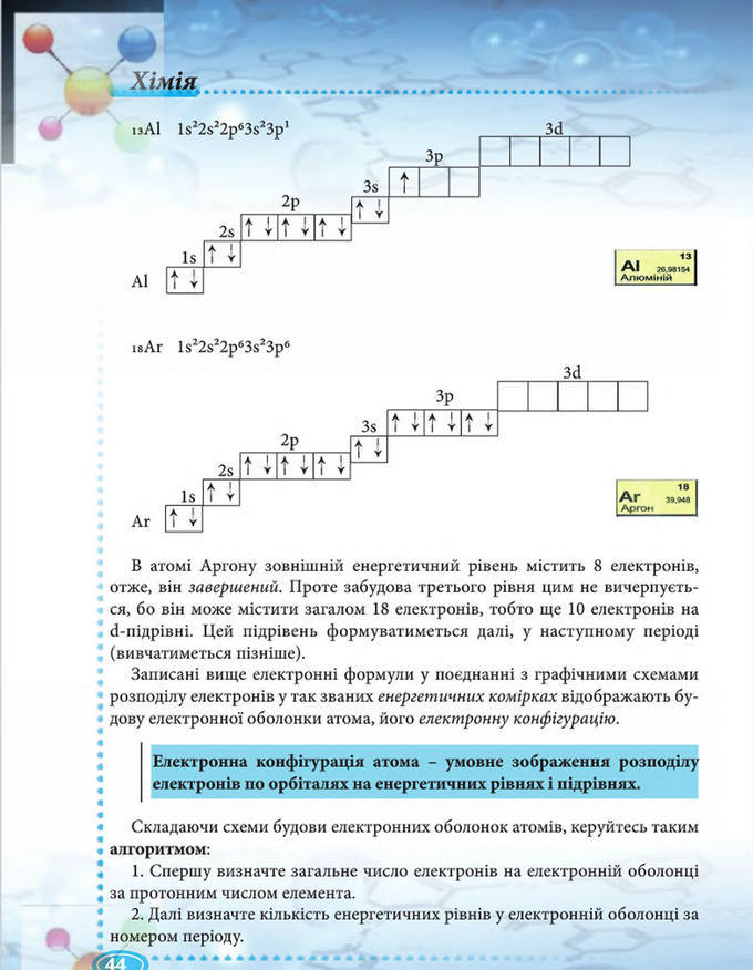 Підручник Хімія 8 клас Буринська 2016