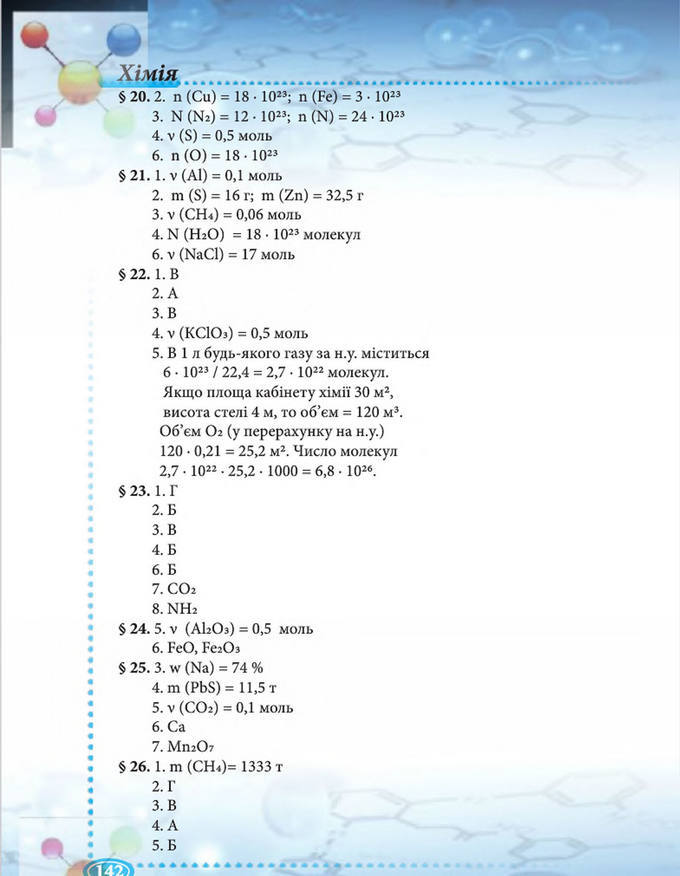 Підручник Хімія 8 клас Буринська 2016