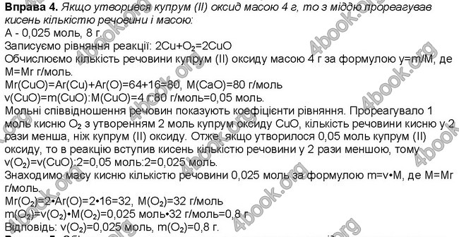 Хімія 8 клас Буринська 2016. ГДЗ