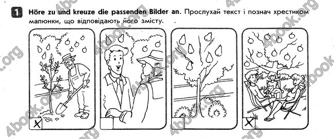 Тестовий зошит Німецька мова 6 клас Сотникова. ГДЗ