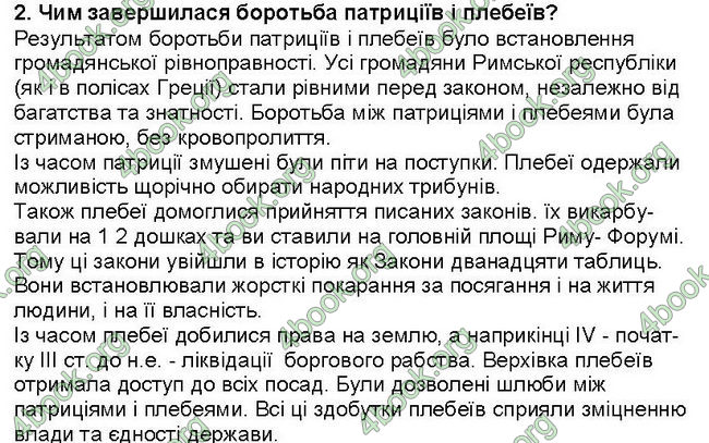 ГДЗ Всесвітня історія 6 клас Пометун