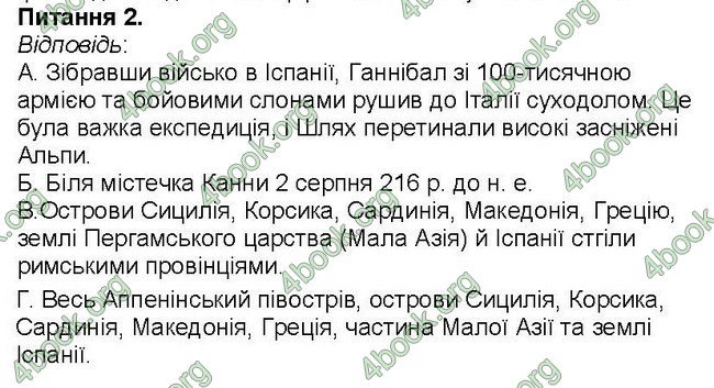 ГДЗ Зошит Всесвітня історія 6 клас Власов. Відповіді, решебник