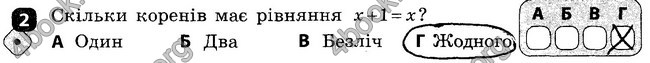 Відповіді Зошит Алгебра 7 клас Корнієнко