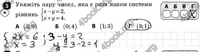 Відповіді Зошит Алгебра 7 клас Корнієнко