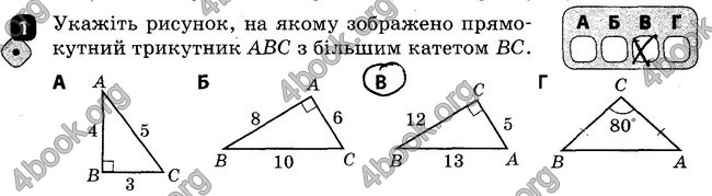 Ответы Зошит Геометрія 7 клас Бабенко. ГДЗ