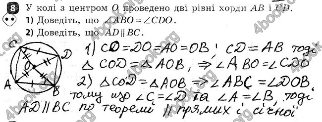 Ответы Зошит Геометрія 7 клас Бабенко