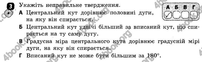 ГДЗ (Ответы) Зошит Геометрія 8 клас Бабенко. Відповіді, решебник