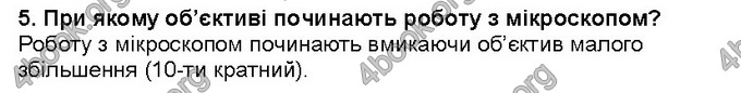 Відповіді Біологія 6 клас Костіков. ГДЗ