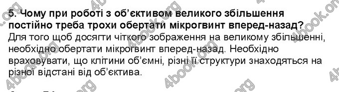 Відповіді Біологія 6 клас Костіков. ГДЗ