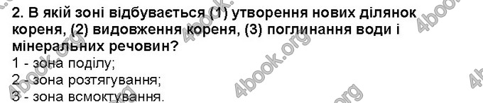 Відповіді Біологія 6 клас Костіков. ГДЗ