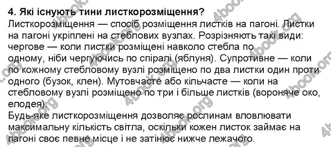 Відповіді Біологія 6 клас Костіков. ГДЗ