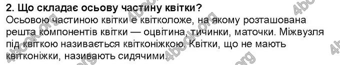 Відповіді Біологія 6 клас Костіков. ГДЗ