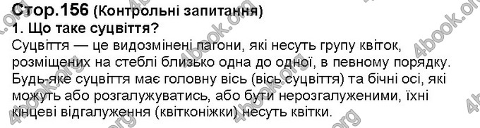 Відповіді Біологія 6 клас Костіков. ГДЗ