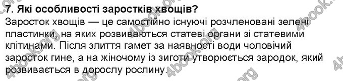 Відповіді Біологія 6 клас Костіков. ГДЗ