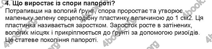 Відповіді Біологія 6 клас Костіков. ГДЗ