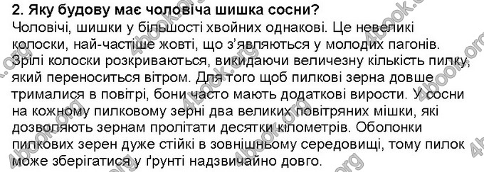 Відповіді Біологія 6 клас Костіков. ГДЗ