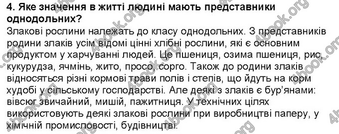 Відповіді Біологія 6 клас Костіков. ГДЗ