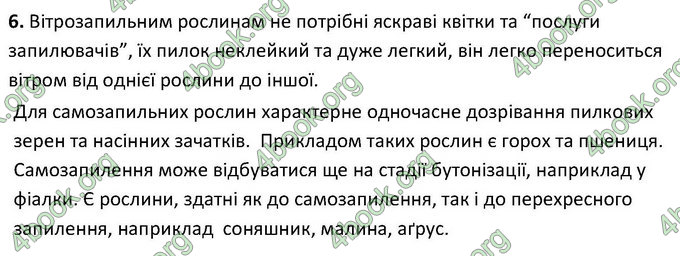 Відповіді Зошит Біологія 6 клас Котик. ГДЗ