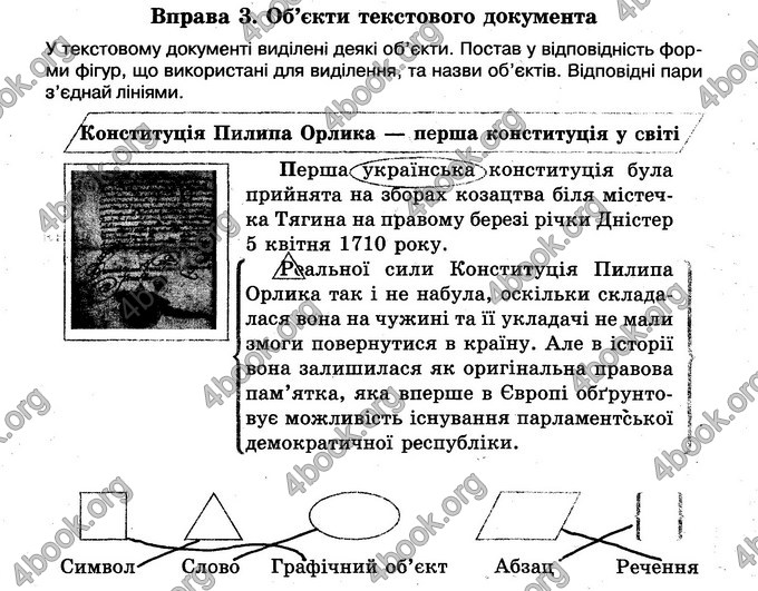 Відповіді Зошит Інформатика 6 клас Морзе. ГДЗ