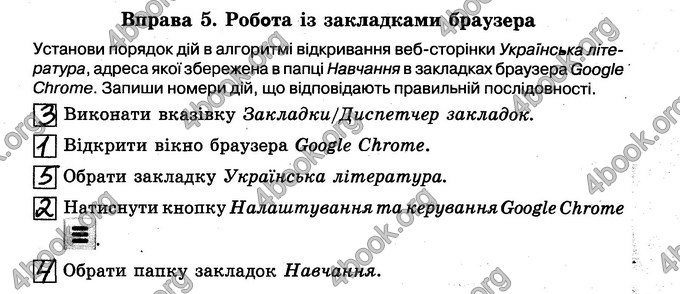 Відповіді Зошит Інформатика 6 клас Морзе. ГДЗ