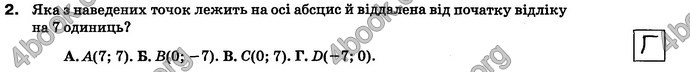 ГДЗ (Ответы) Зошит контроль Математика 6 клас Тарасенкова. Відповіді