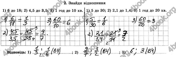 ГДЗ Зошит Математика 6 клас Істер. Відповіді
