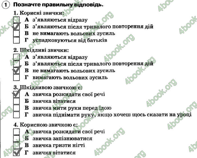 ГДЗ Зошит Основи здоров’я 6 клас Тагліна