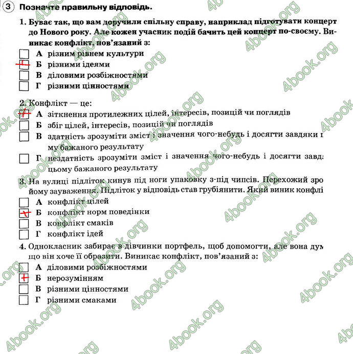 ГДЗ Зошит Основи здоров’я 6 клас Тагліна