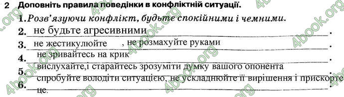 ГДЗ Зошит Основи здоров’я 6 клас Тагліна